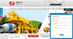 Desktop Screenshot of concrete-mixing-machine.com