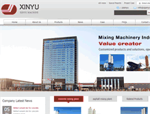 Tablet Screenshot of concrete-mixing-machine.com